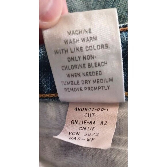 Old Navy The Diva Women Jeans size 12 Reg Ruff Torn Skater Sports Distressed - Picture 11 of 11
